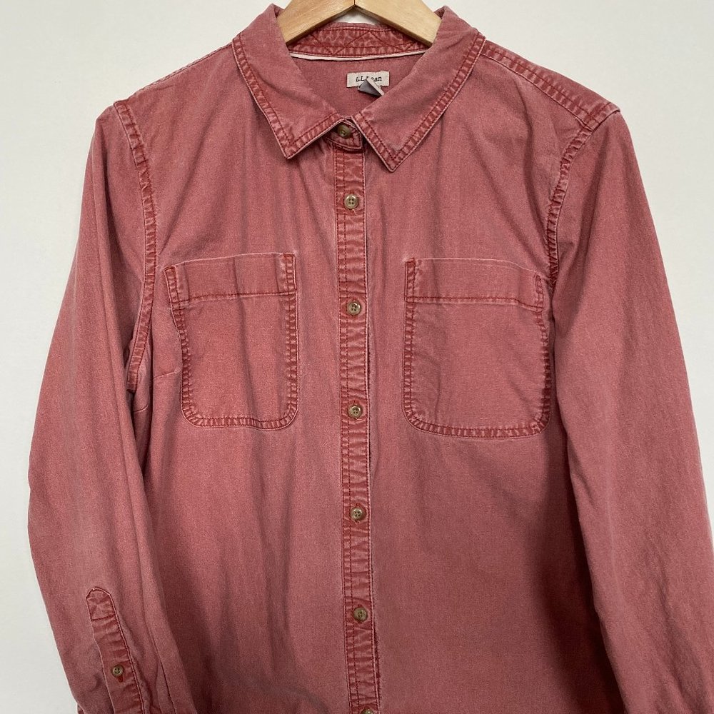 Women's L.L. Bean Heritage Sunwashed Canvas Shirt